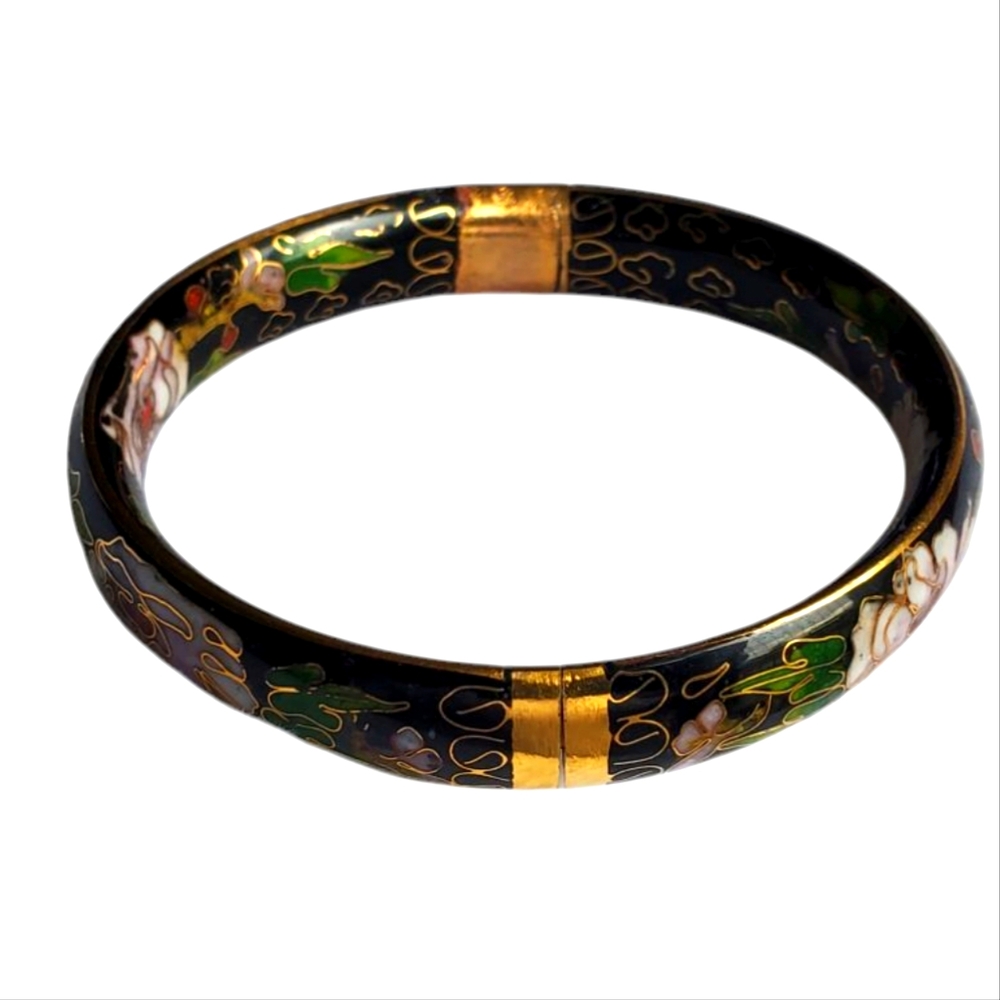 Vtg. Cloisonne Bangle